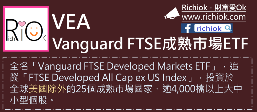 VEA-Vanguard FTSE成熟市場ETF
